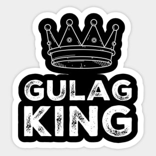 Gulag King Warzone Sticker